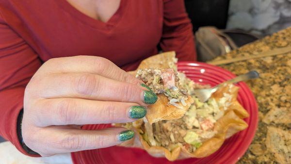 My beautiful wifes taco salad