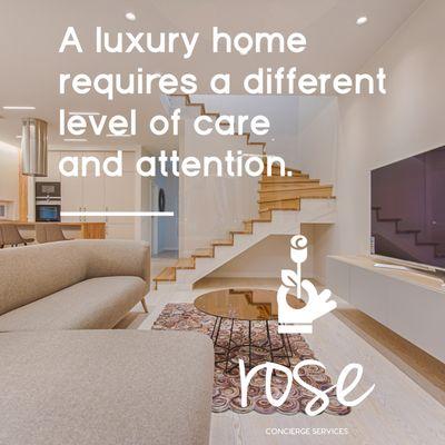 ROSE Concierge Services and Household Management