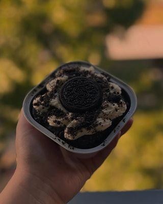 Cookies and cream tres leches cake