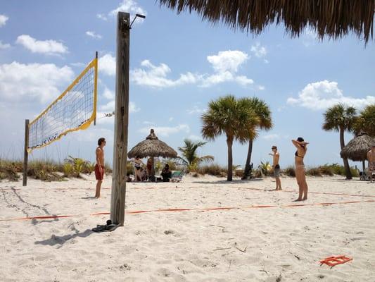 Volleyball on a glorious day