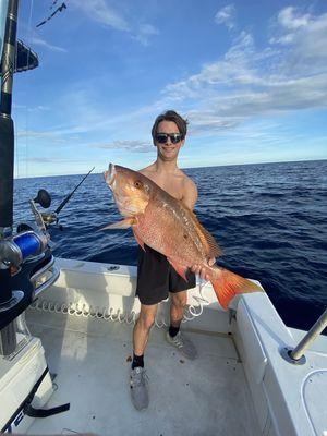 Monster mutton Snapper landed @ reelintensefishing.com