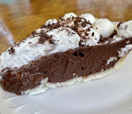Chocolate cream pie
