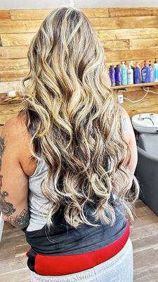 Tape-in hair extensions