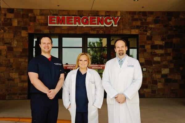 Our Team of Board Certified Emergency Medicine physicians