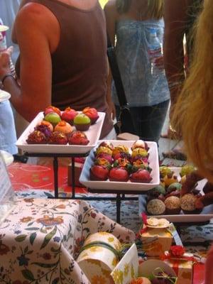 Bella Mi's beautiful soap truffles.