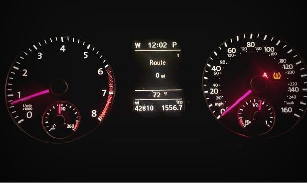 Oh darn. $35 gets you to half a tank! Darn you Passat, darn you and your comfy leather seats!