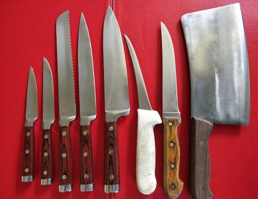 Dull knives are DANGEROUS!