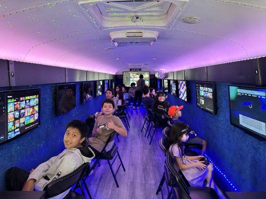 The Ultimate Video Game Bus
