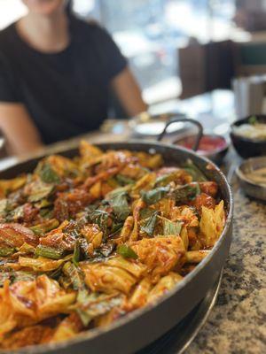 Spicy Stir-fried Chicken (Medium spice, two orders)