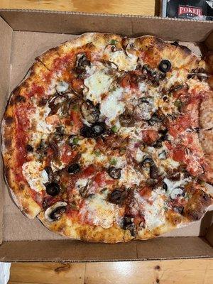 Thin and crispy veggie. So good