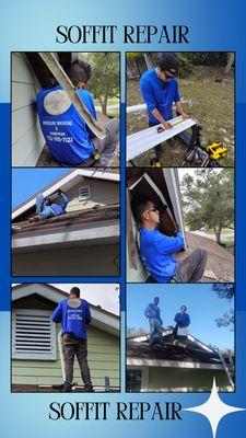 Soffit repair