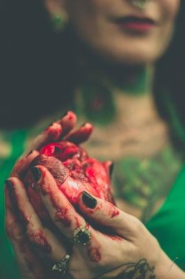 "I would offer you my pulse" Avant Garde Valentine