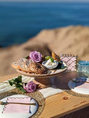 Luxury Brunch Picnics at Sunset Cliffs