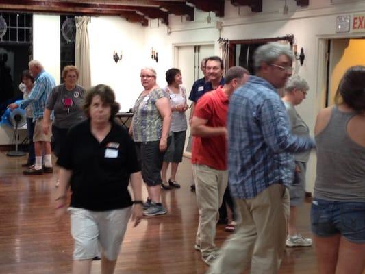 Taking a break between tips