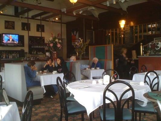 Pleasant atmosphere friendly staff