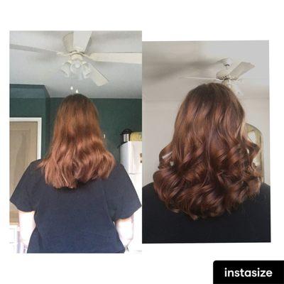 Left: Other salon Right: Cost Cutters