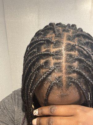 My parts are all different sizes and my box parts are crooked.