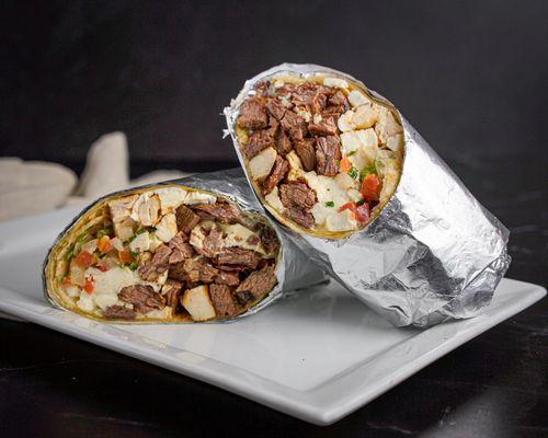 Includes pico de gallo, tartar sauce and queso de mano. Add your favorite protein