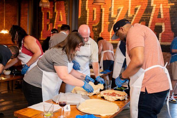 Interactive Culinary Experience (Stuffed Pizza)