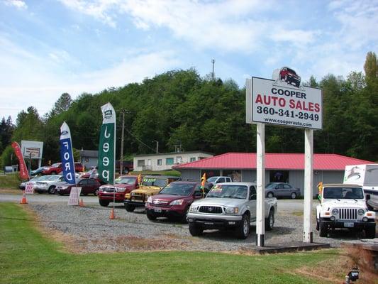 Cooper Auto Sales on highway 525 right next to Dairy Queen in Clinton, WA.
We buy, sell, rent, and consign vehicles