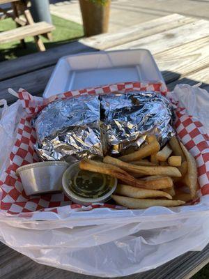 Leftovers from our two lunches!