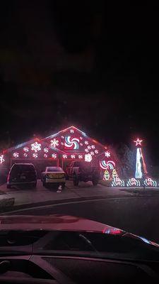 Badger Family Light Show