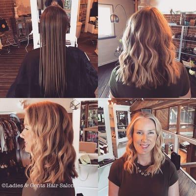 Natalie wanted a change, we cut 9 inches off and welcomed her to the Lob family.