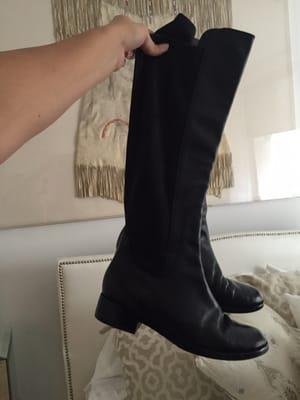 He really made my favorite shoes look brand new! I am so thankful he could repair the bottom soles.