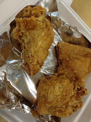 Foil-lined...much better than melted styrofoam!