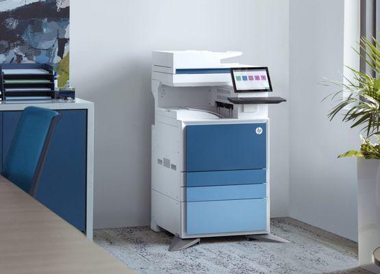 We can lower your monthly machine lease while providing you better HP equipment like this machine.