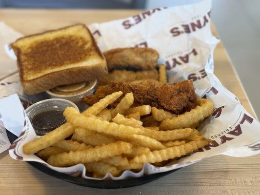 1/2 regular and 1/2 Spicy