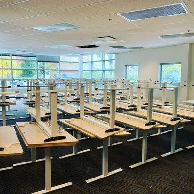 Office Sit Stand Desk Assembly Service Phoenix