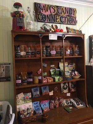 Ravi's Candy Connection Allergen friendly chocolates and assorted sugar free candies.