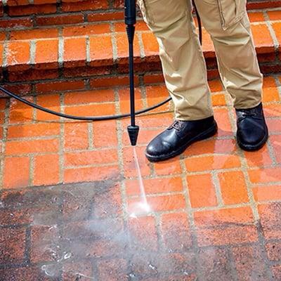 Back patio of my business . My clients will soon love it !