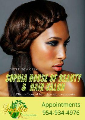 Sophia's House Of Beauty hair Salon