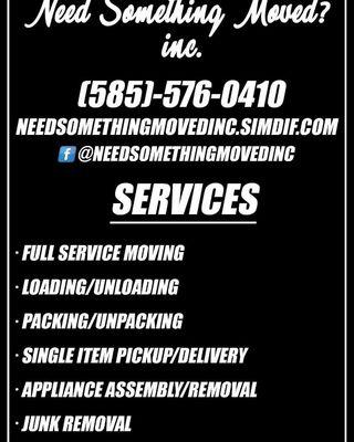 Need Something Moved