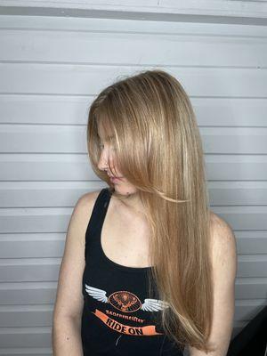 Blondes do it better #fullhighlight#kevinmurphy#cleanproducts#organic