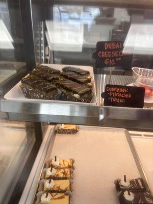 Dubai chocolate cheesecake