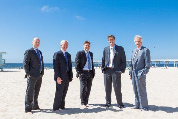 BB&L's five partners loving serving their clients in the South Bay.