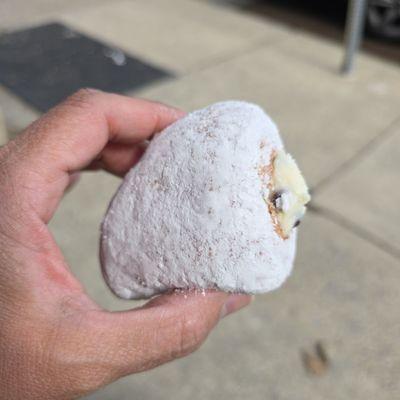 Donnoli. A Cannoli filled donut.