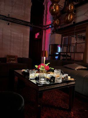 Second floor looking towards doorway/staircase