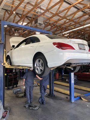 Quality fluid change services. We will help you keep your car running smoothly. Check out our website for details.