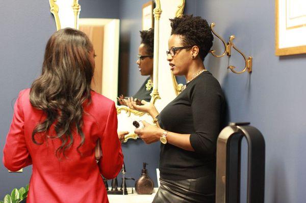 I love educating and empowering my clients.... watching their confidence increase is so rewarding!