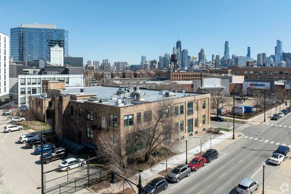 Our Building Located at the corner of Eastman and Kingsbury