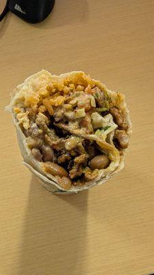 Carne asada burrito