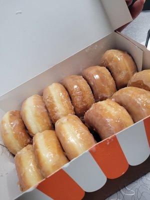 Dozen hot glaze