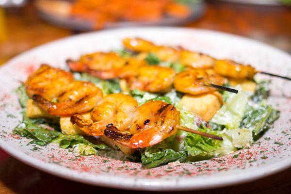 Grilled Shrimp Caesar Salad