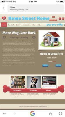 Home Sweet Home Dog Grooming