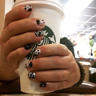 Best Halloween nails. Thanks B