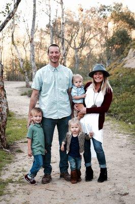 Family photo in 2016